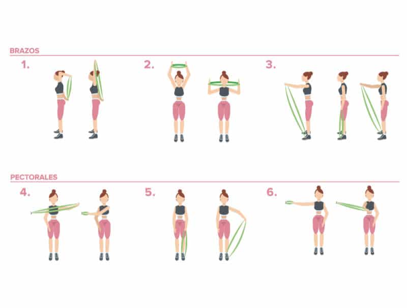 Ideas para entrenamiento con bandas elásticas 1 ideas para entrenamiento con bandas elasticas