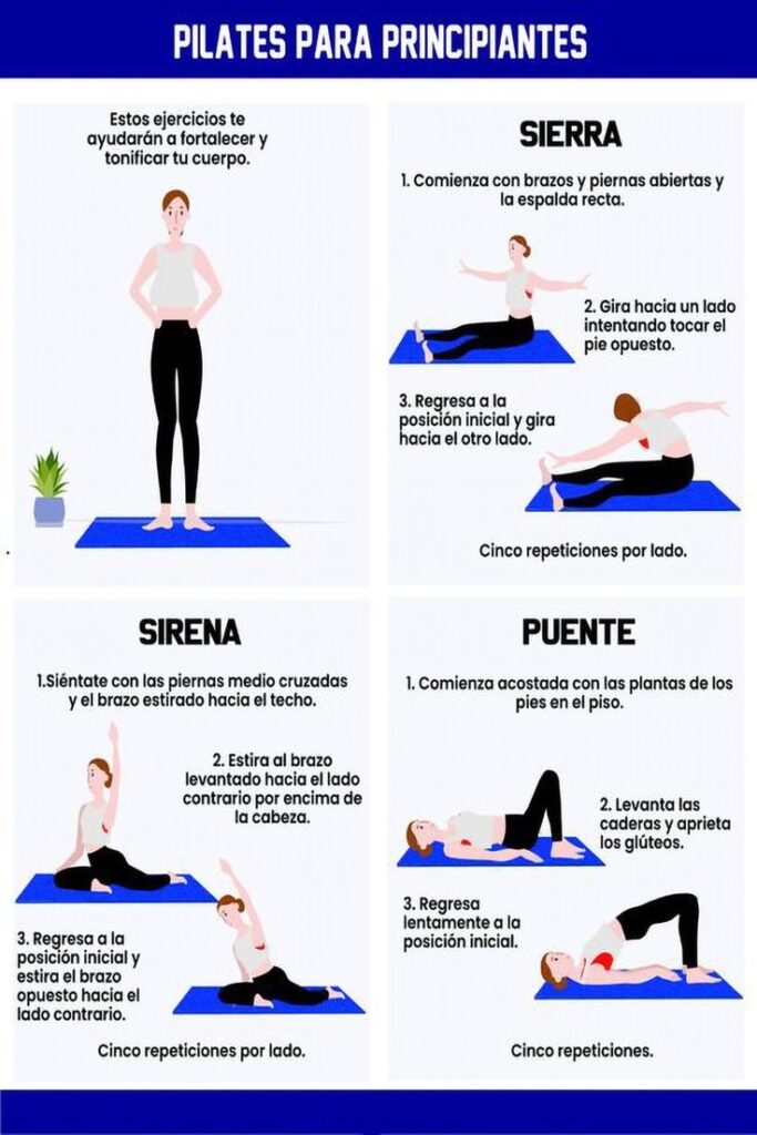 Pasos para rutinas de pilates para principiantes 1 pasos para rutinas de pilates para principiantes